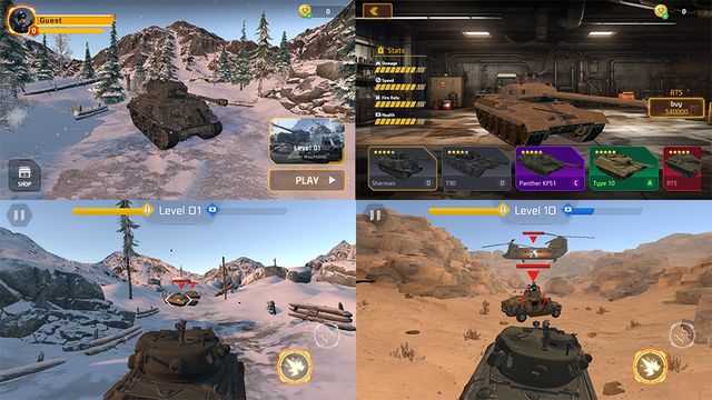 Tank Strike: Armored Warfare